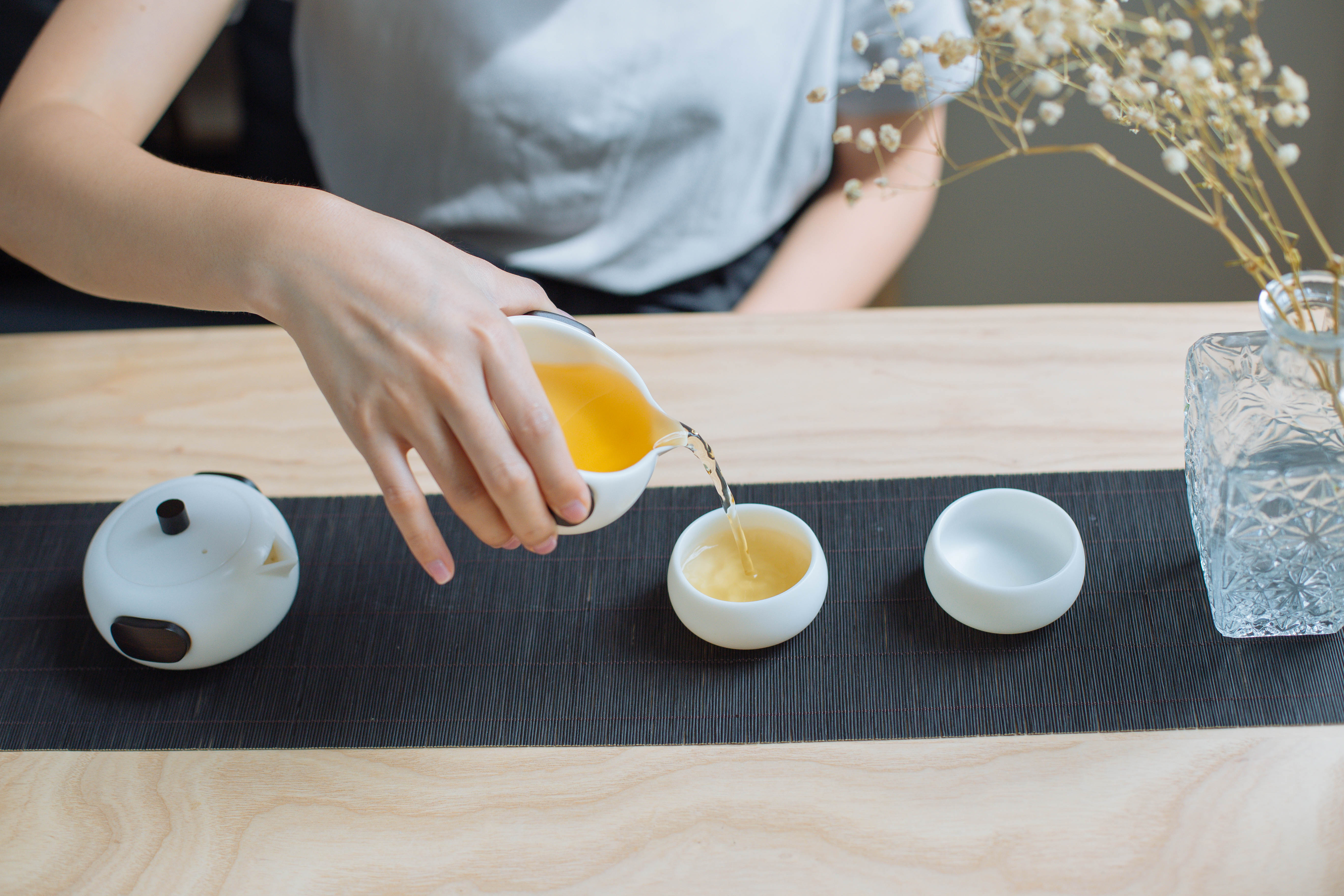 Home Furnishing，tea set，prodigy ，Kung Fu Tea，Design，White porcelain，