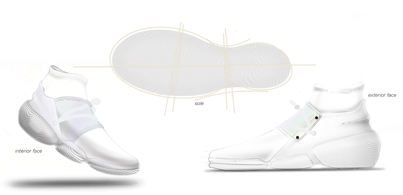 concept，Issey Miyake，Outdoor sports，shoes，