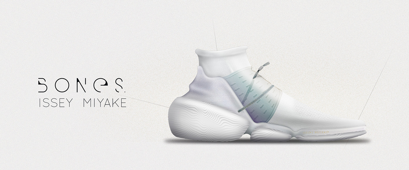 concept，Issey Miyake，Outdoor sports，shoes，