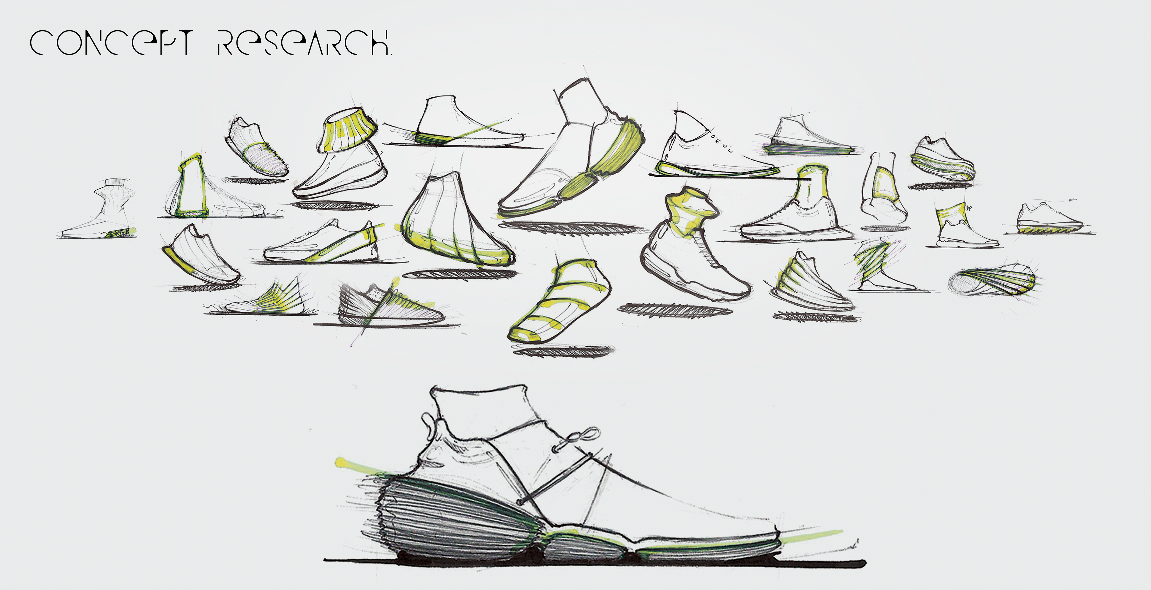 concept，Issey Miyake，Outdoor sports，shoes，