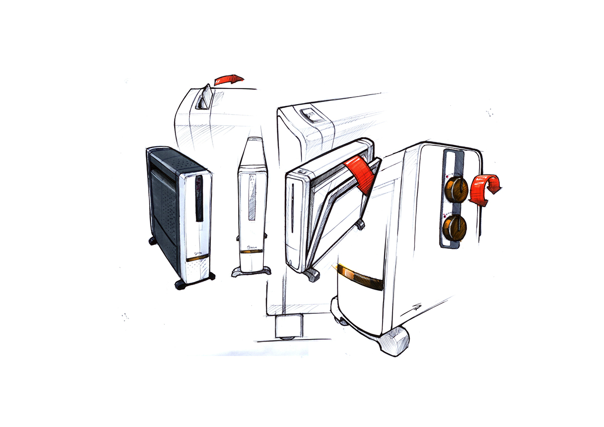 Hand drawn，Colored lead，marker pen，dried food，