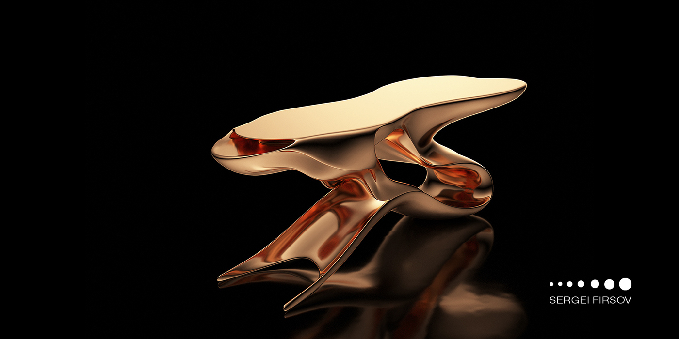 Creative home，Peculiar shape，Metallic texture，Fashion high-end，Practical and beautiful，