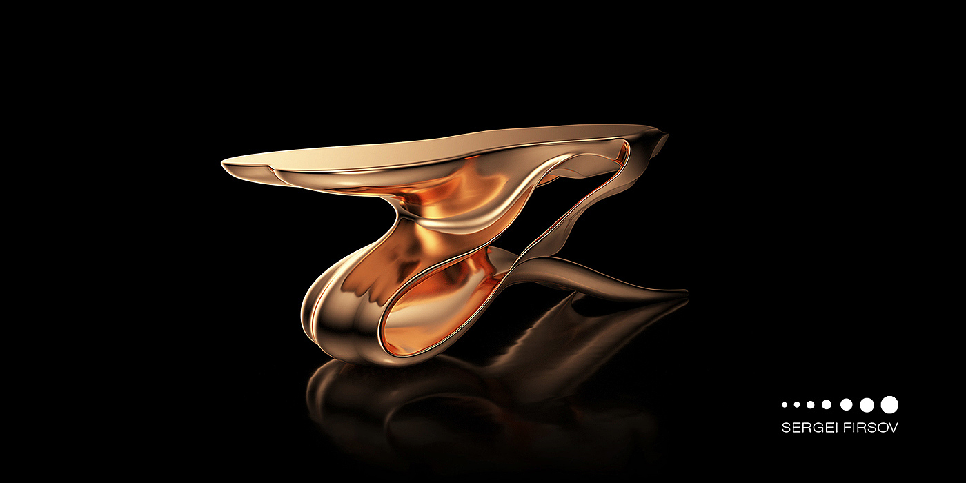Creative home，Peculiar shape，Metallic texture，Fashion high-end，Practical and beautiful，