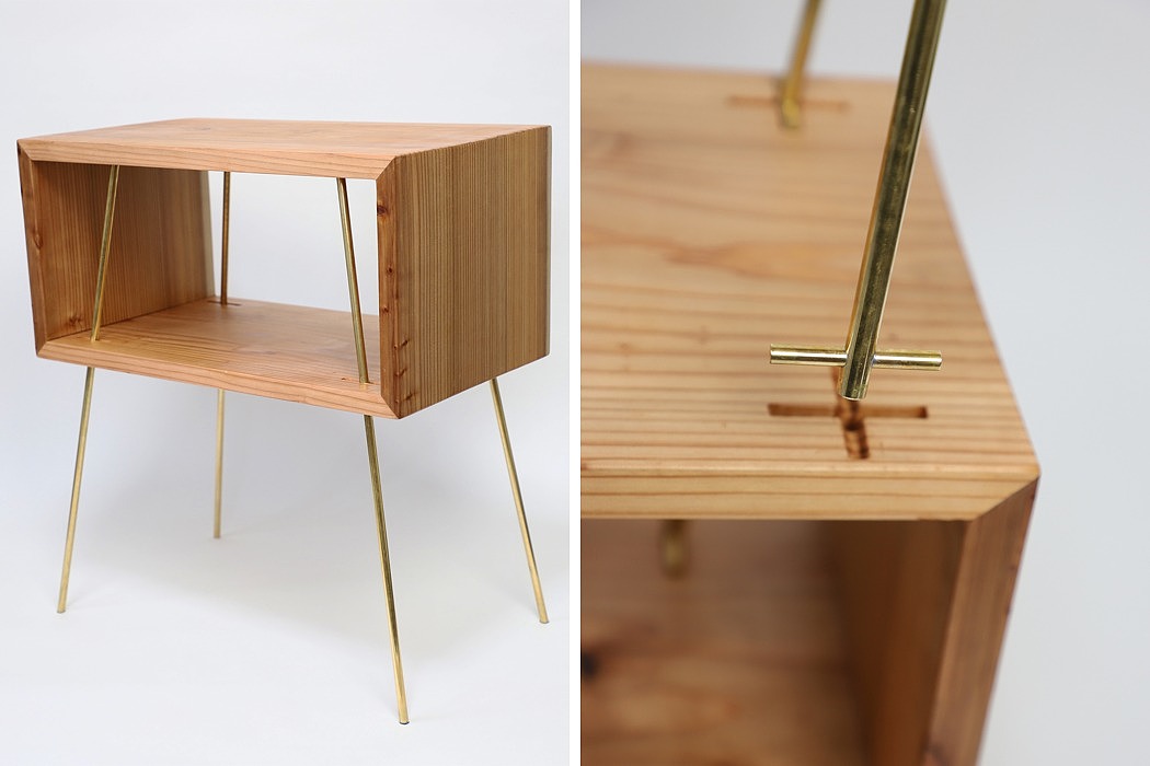 Fashion minimalism，Side table，