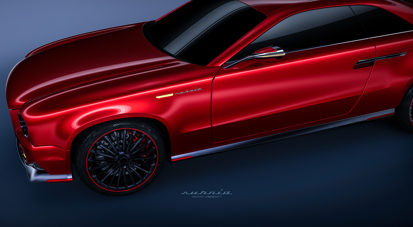 Lamp detail display，Simple and generous shape，Surface bump，Excellent performance，Concept Car，