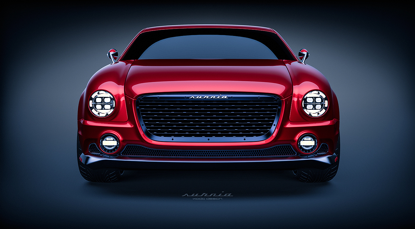 Lamp detail display，Simple and generous shape，Surface bump，Excellent performance，Concept Car，