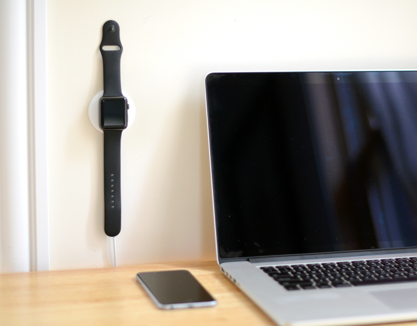 parts，white，sketch，Charger，Apple Watch，Charging Dock，Wall Mounted，Apple watch，