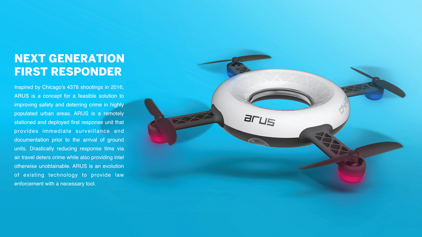 ARUS，Police Drone，for police use，UAV，monitor，videotape，