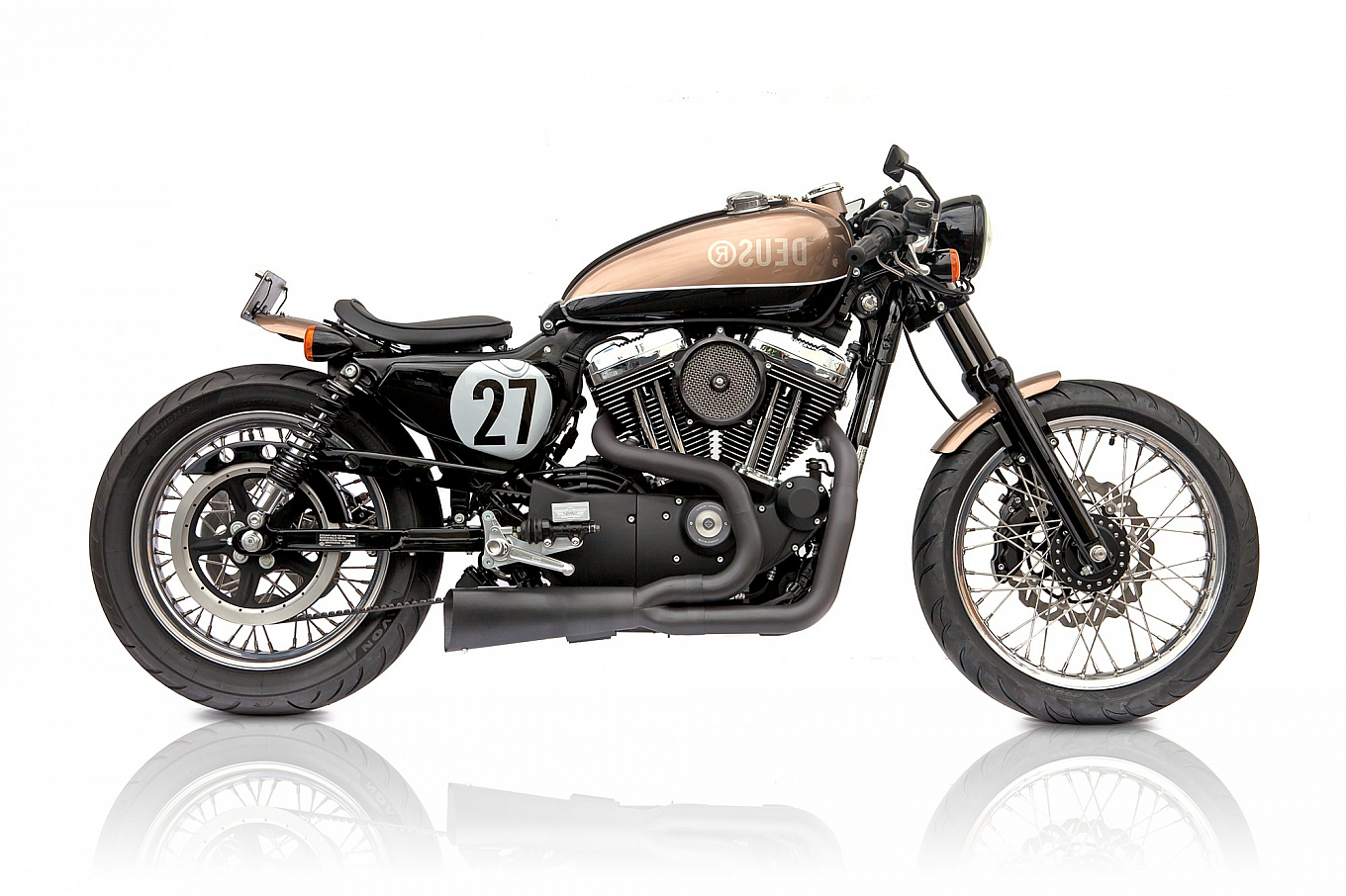 雄赳赳气昂昂挺进大前方harleysportster哈雷