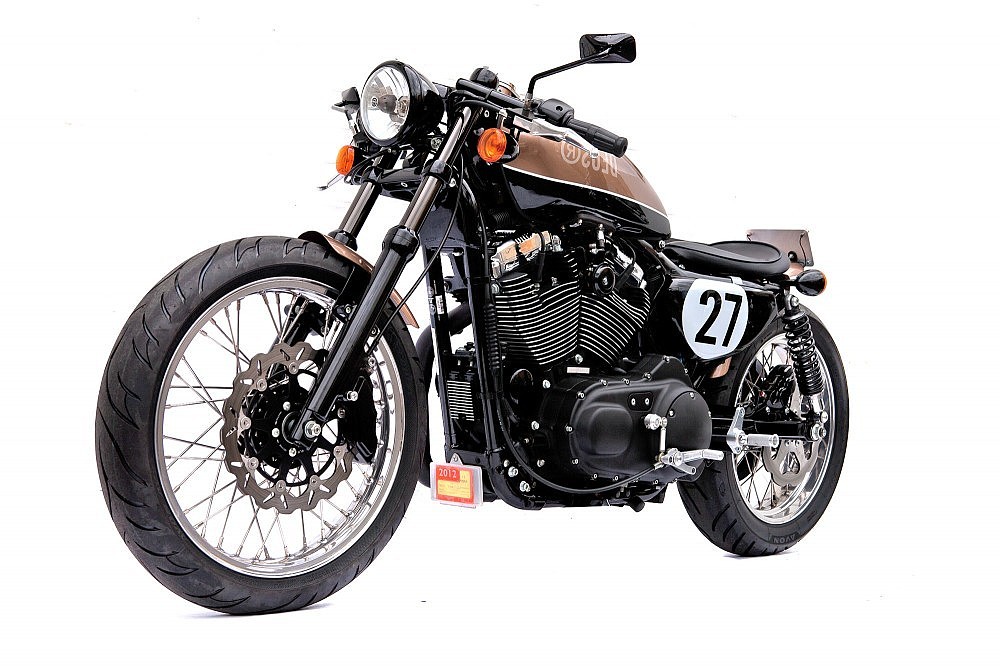 Two，Halley，motorcycle，