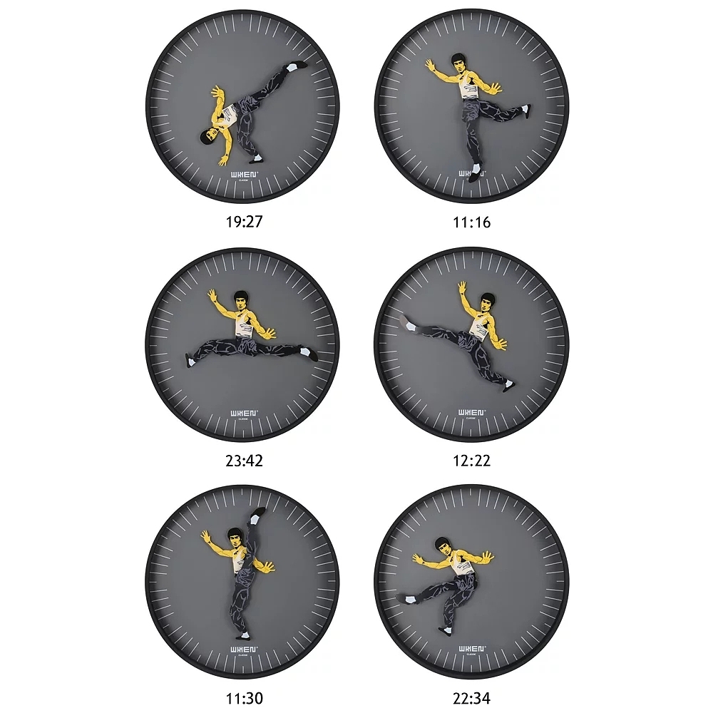 Kungfu，Clock，time clock，kung fu，
