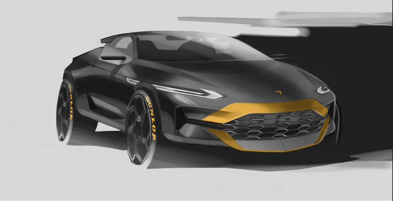 design sketch，sketch，automobile，Andre kirillo，