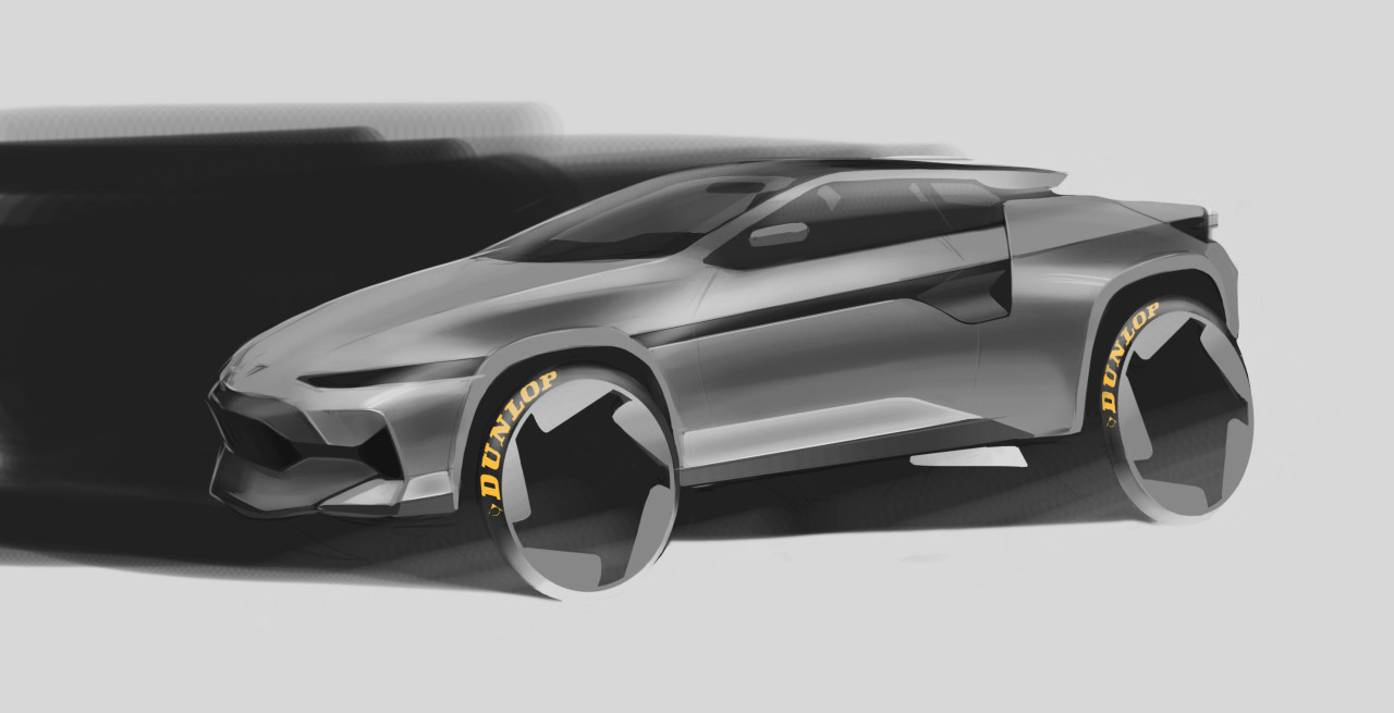 design sketch，sketch，automobile，Andre kirillo，