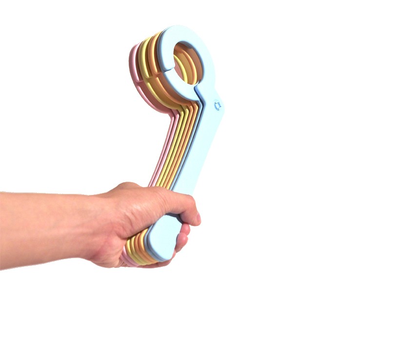 coat hanger，blue，Pink，yellow，combination，hang the clothes，