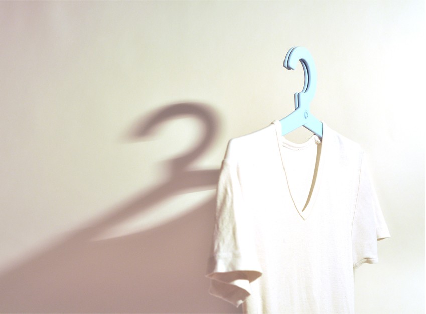 coat hanger，blue，Pink，yellow，combination，hang the clothes，