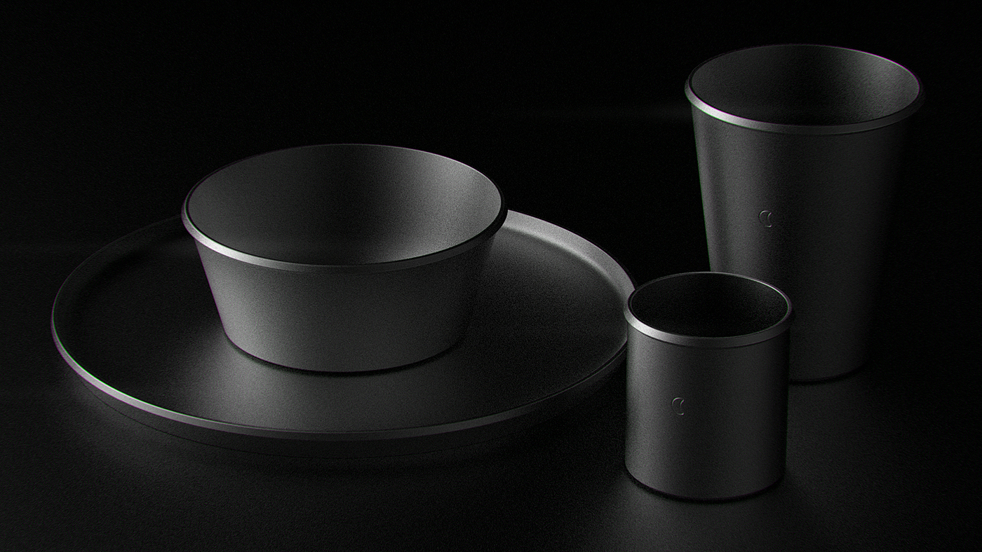 Easy to clean，Minimalist，tableware，Hypernon，