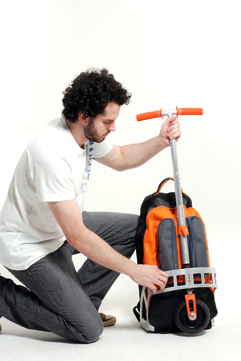 nylon，Aluminum structure，outdoors，knapsack，Scooter，GIG Pack，