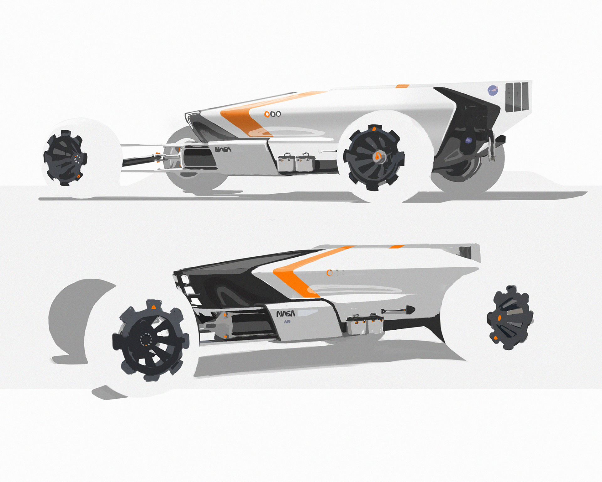 Chariot design，Automatic design，Digital art，