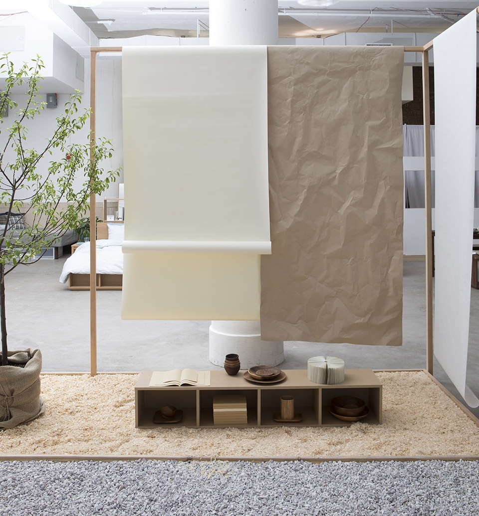 muji，tan，Model room，gardens，green，