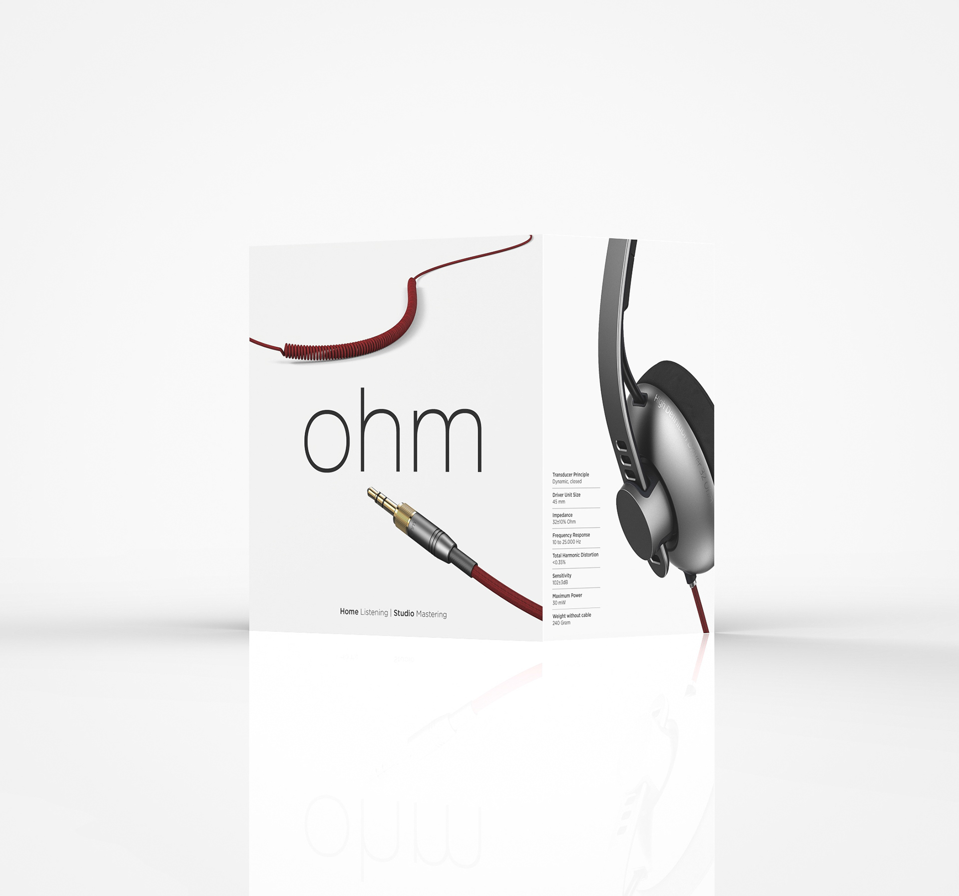 Minimalism，Earphone design，OHM，
