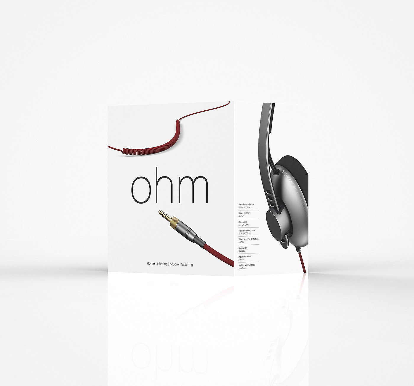 Minimalism，Earphone design，OHM，