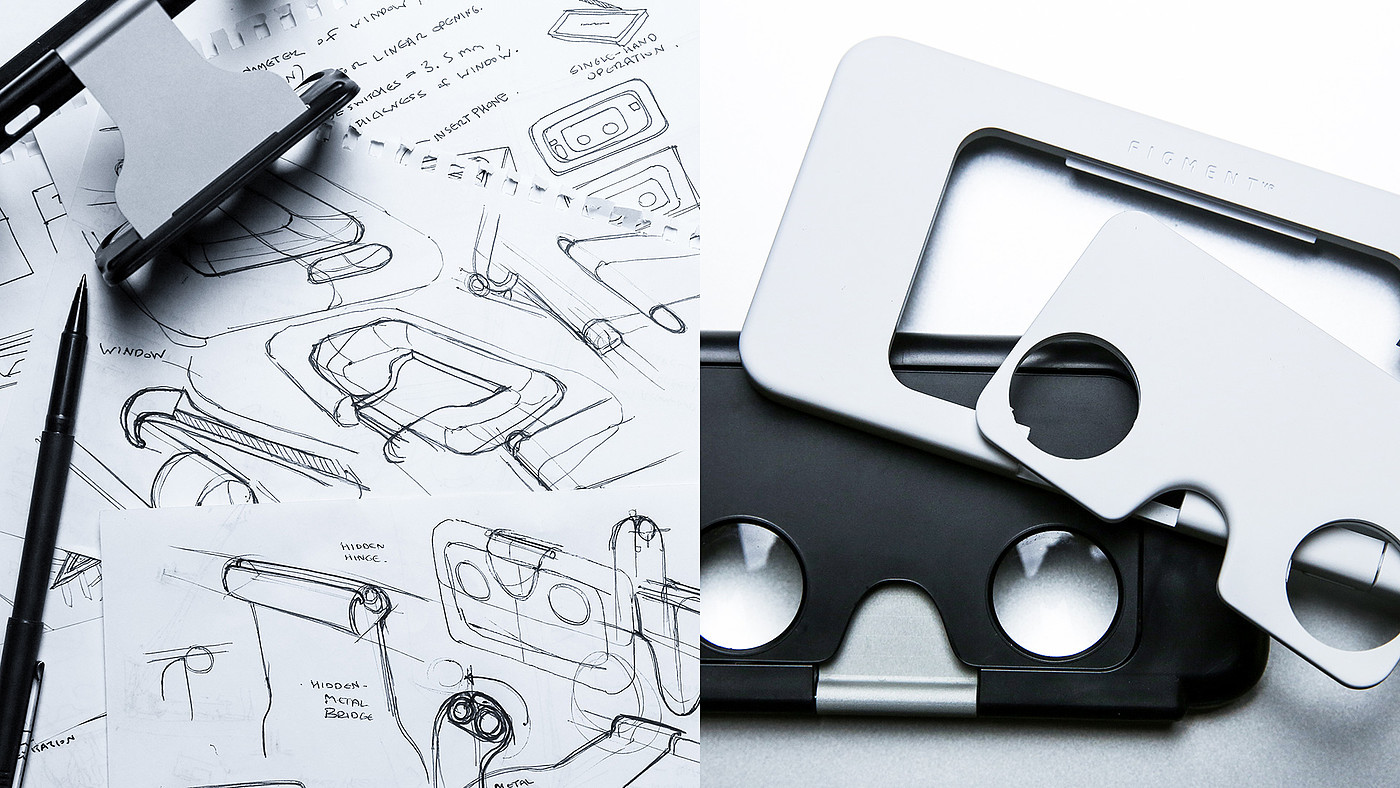 product design，VR & AR mobile phone case，