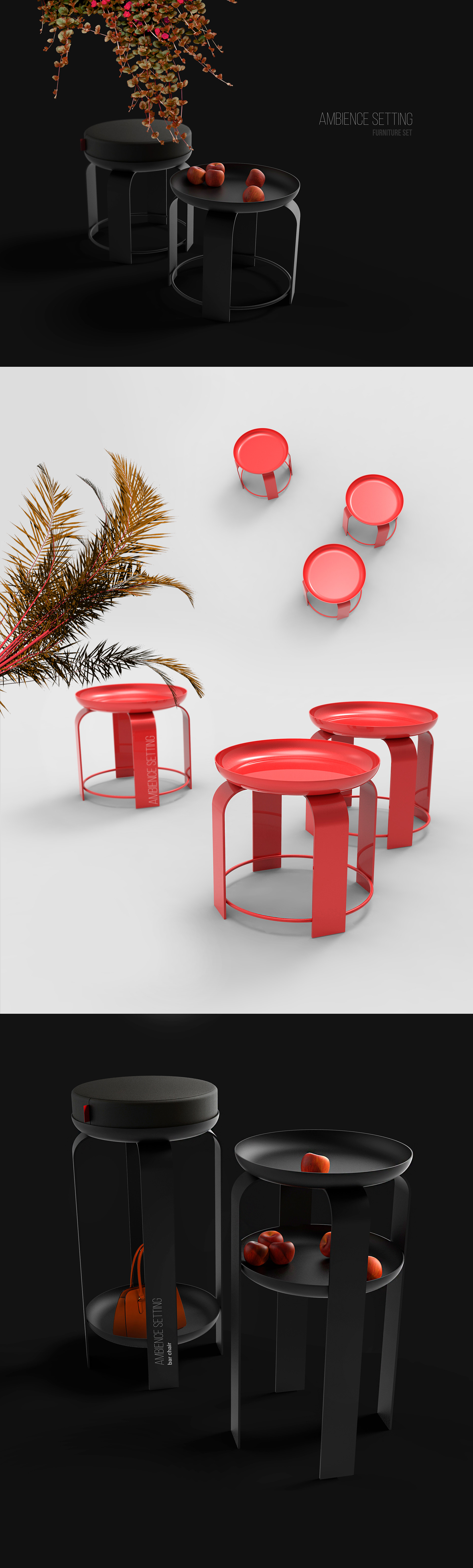 Metal，Storage rack，Ambient setting，