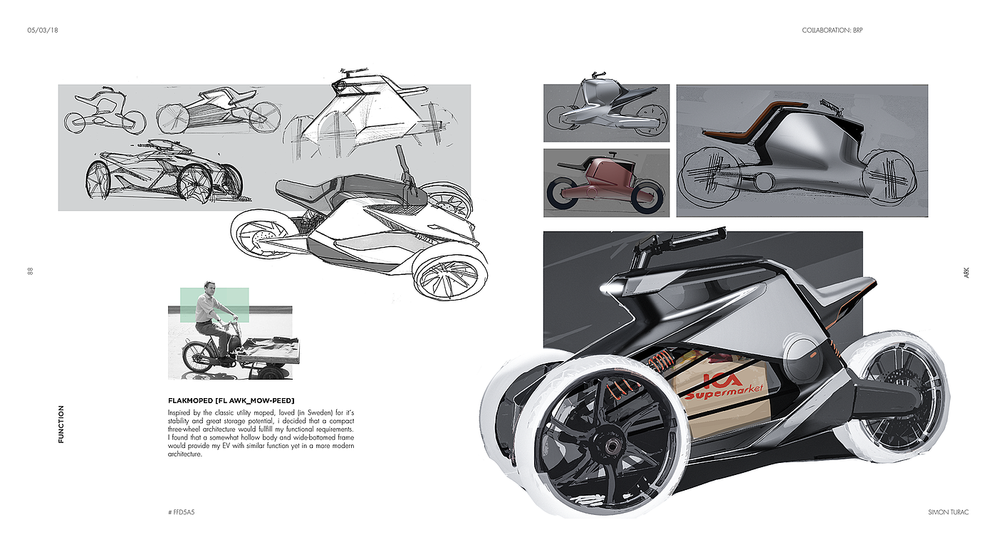 product design，Motorcycle design，_ARK BRP，