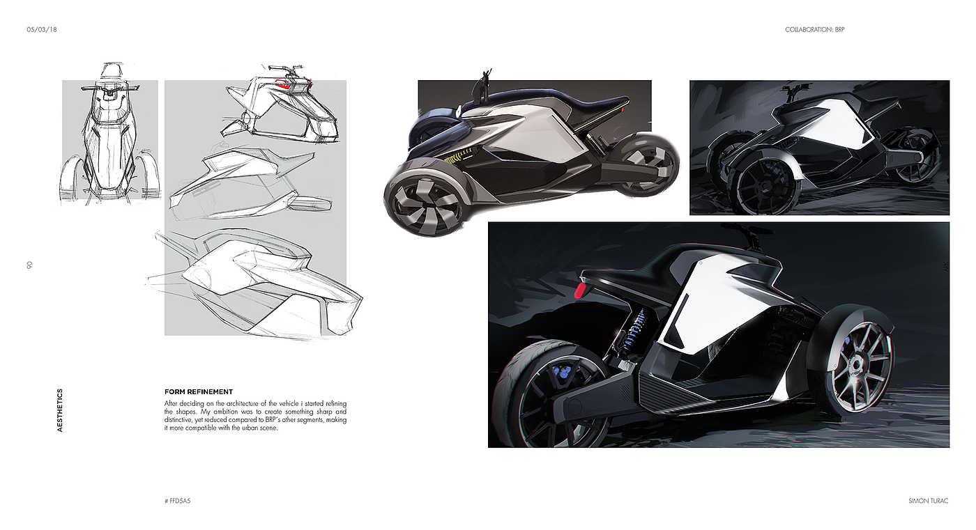 product design，Motorcycle design，_ARK BRP，