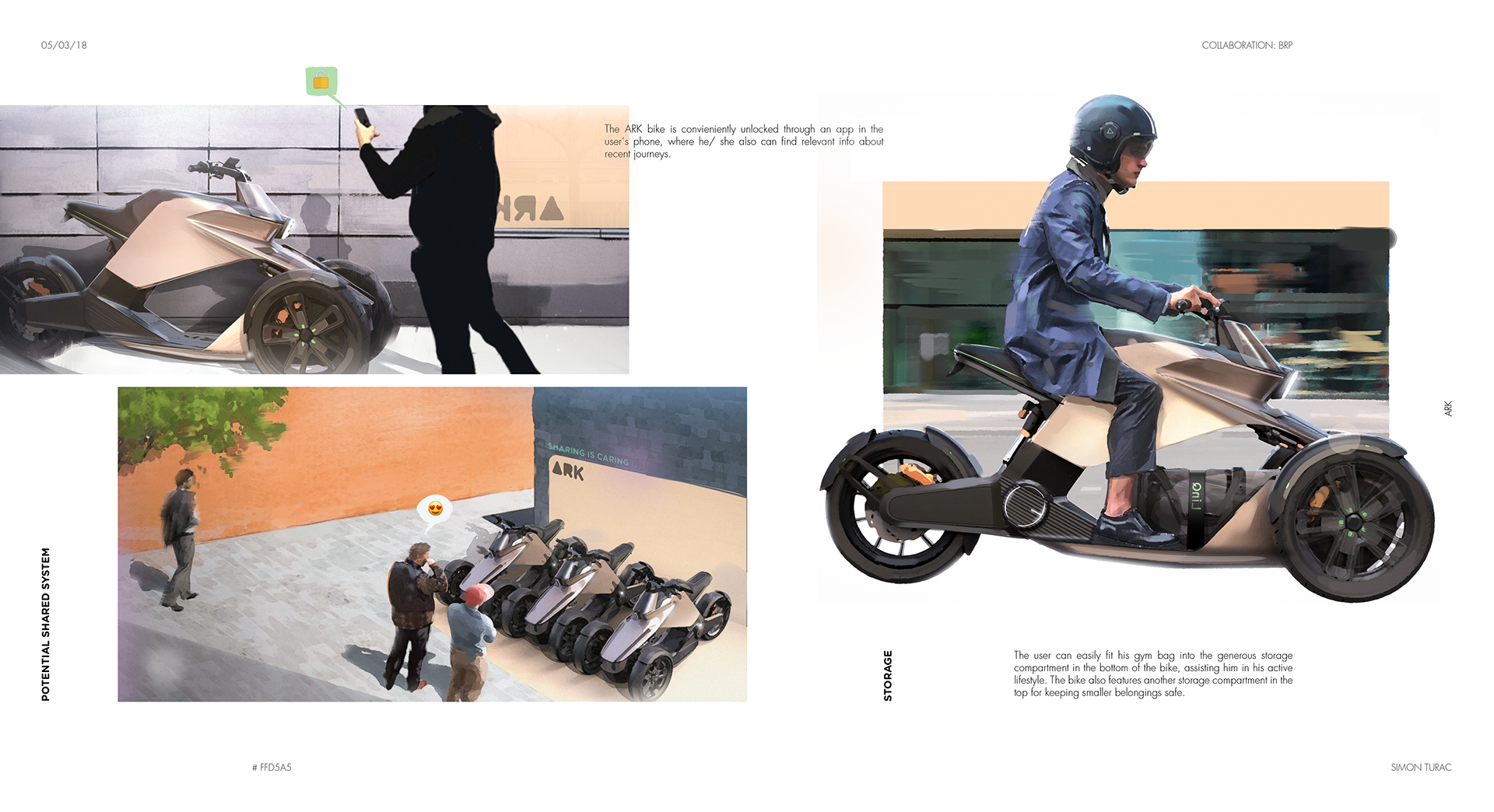 product design，Motorcycle design，_ARK BRP，