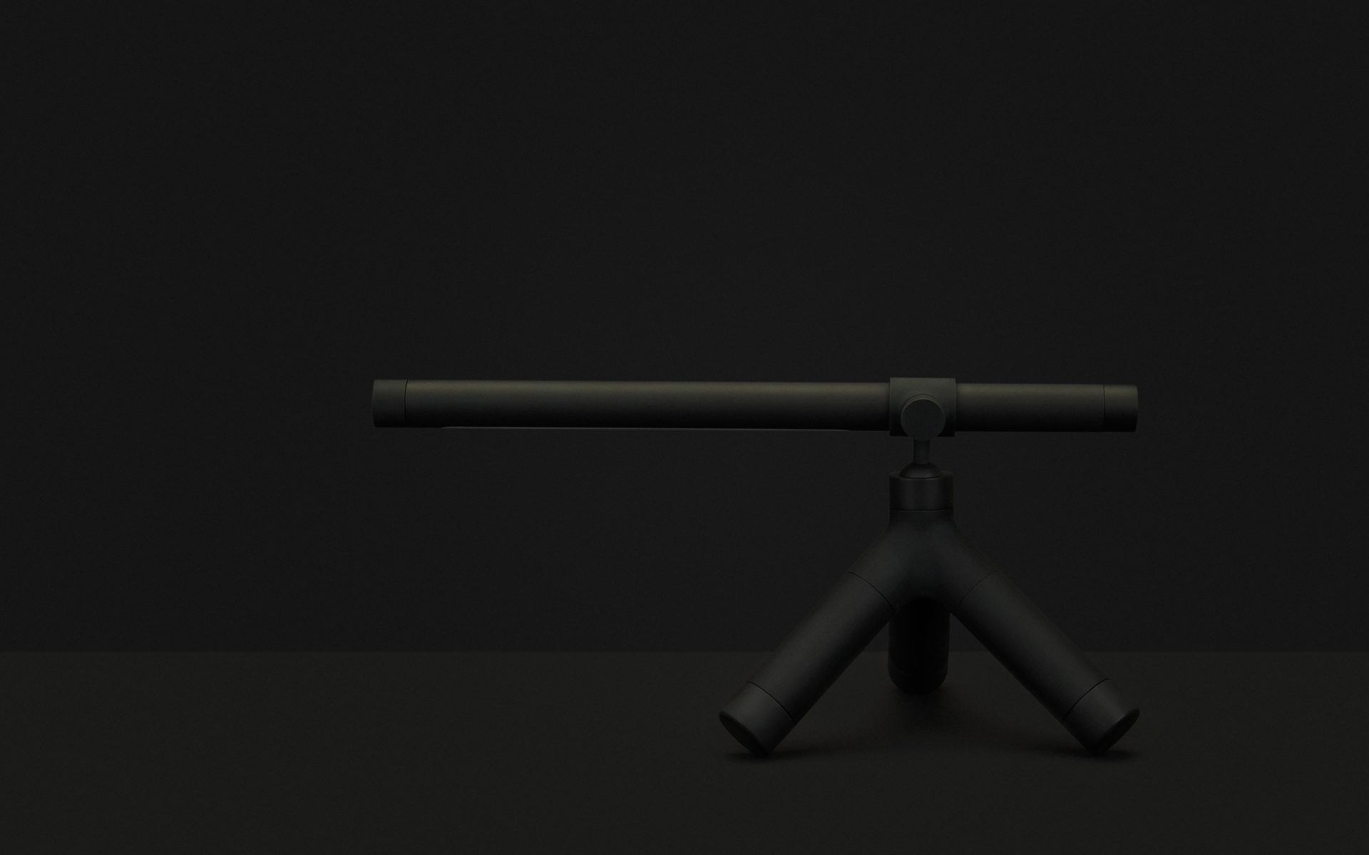 KI，Lamp design，black，