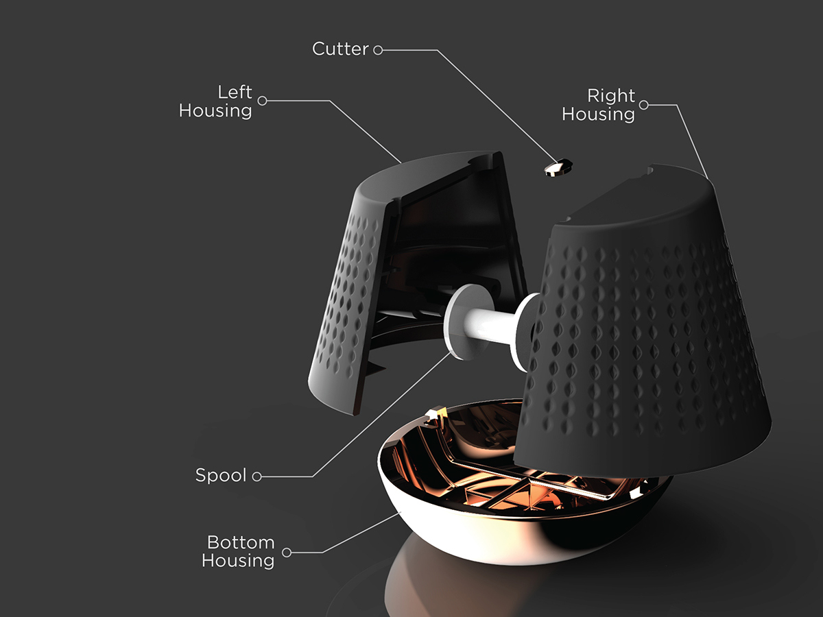 Unique shape，Rubber material，product design，practical，