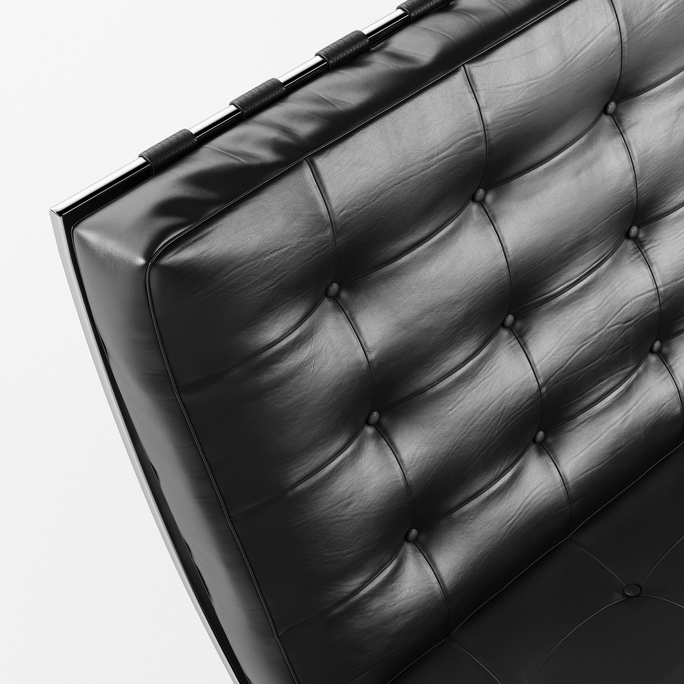 black，barcelona chair ，Photography，