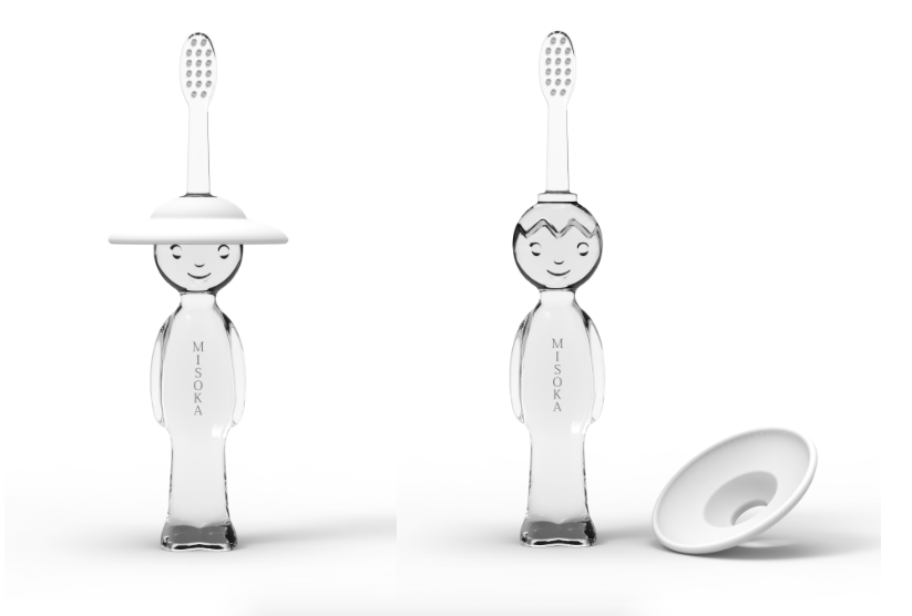 Children's toothbrush，toothbrush，product design，2018 red dot award，