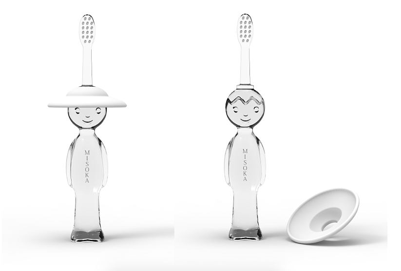 Children's toothbrush，toothbrush，product design，2018 red dot award，