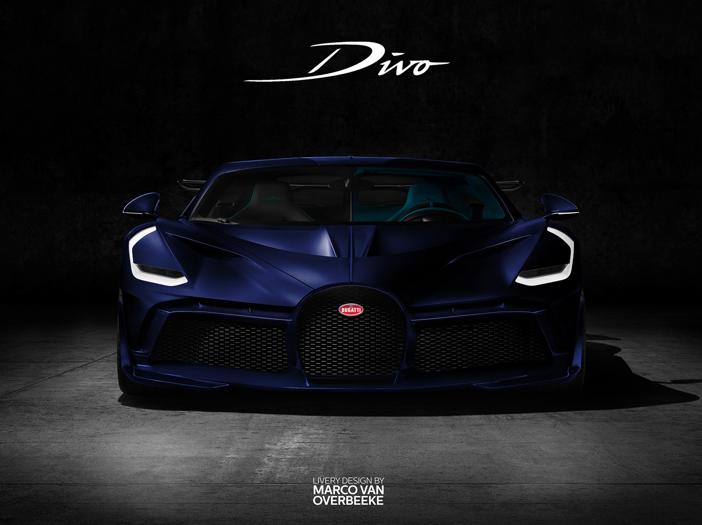 Diva，bugatti，Sports car，Design concept，