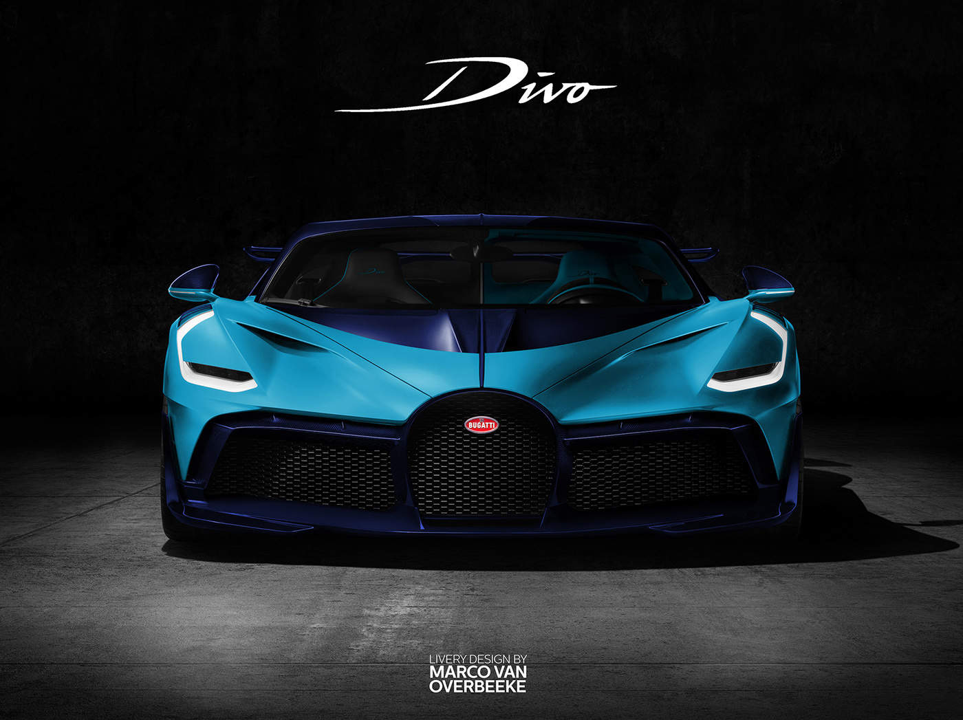Diva，bugatti，Sports car，Design concept，
