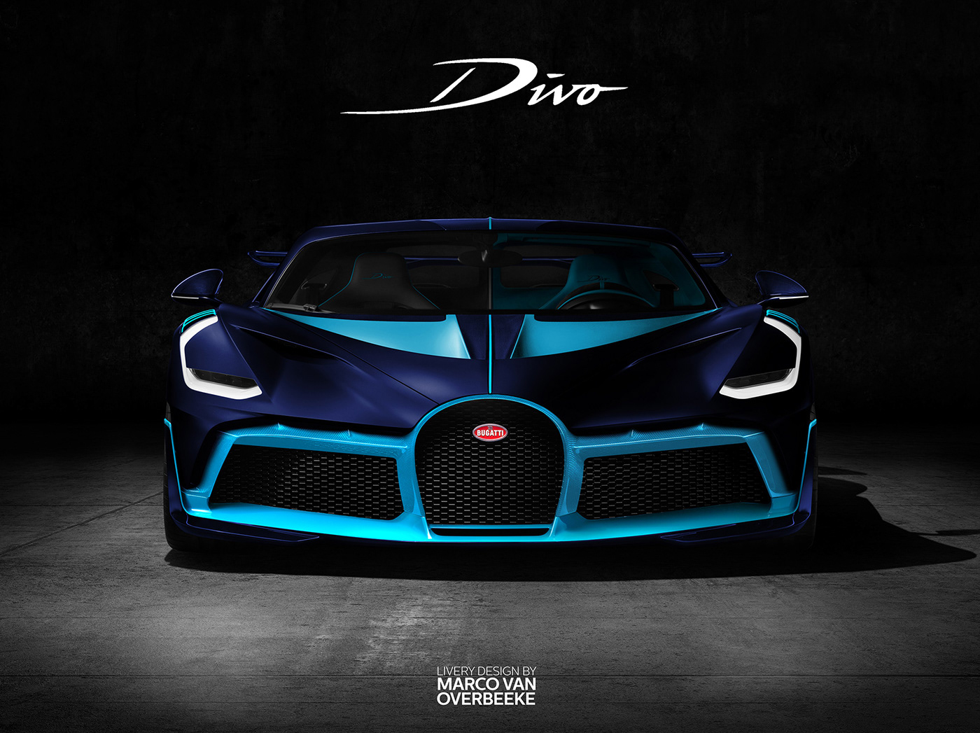 Diva，bugatti，Sports car，Design concept，