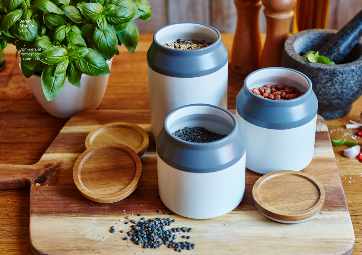 JAMIE OLIVER，ceramics，Sealed tank，kitchen，sketch，