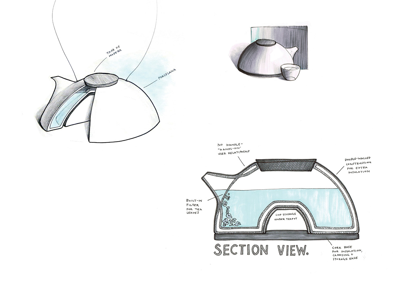 product design，industrial design，interest，teapot，