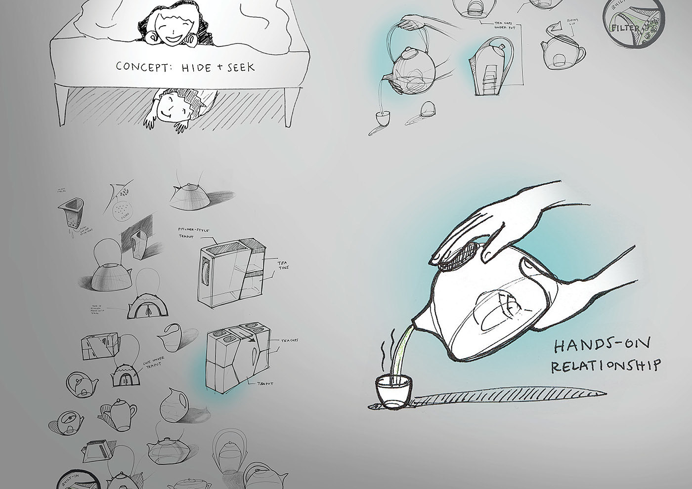 product design，industrial design，interest，teapot，