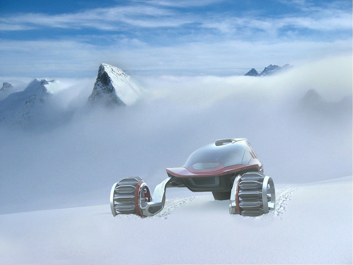 Rdsv，fast，Snowmobile，polar region，special-purpose，sketch，