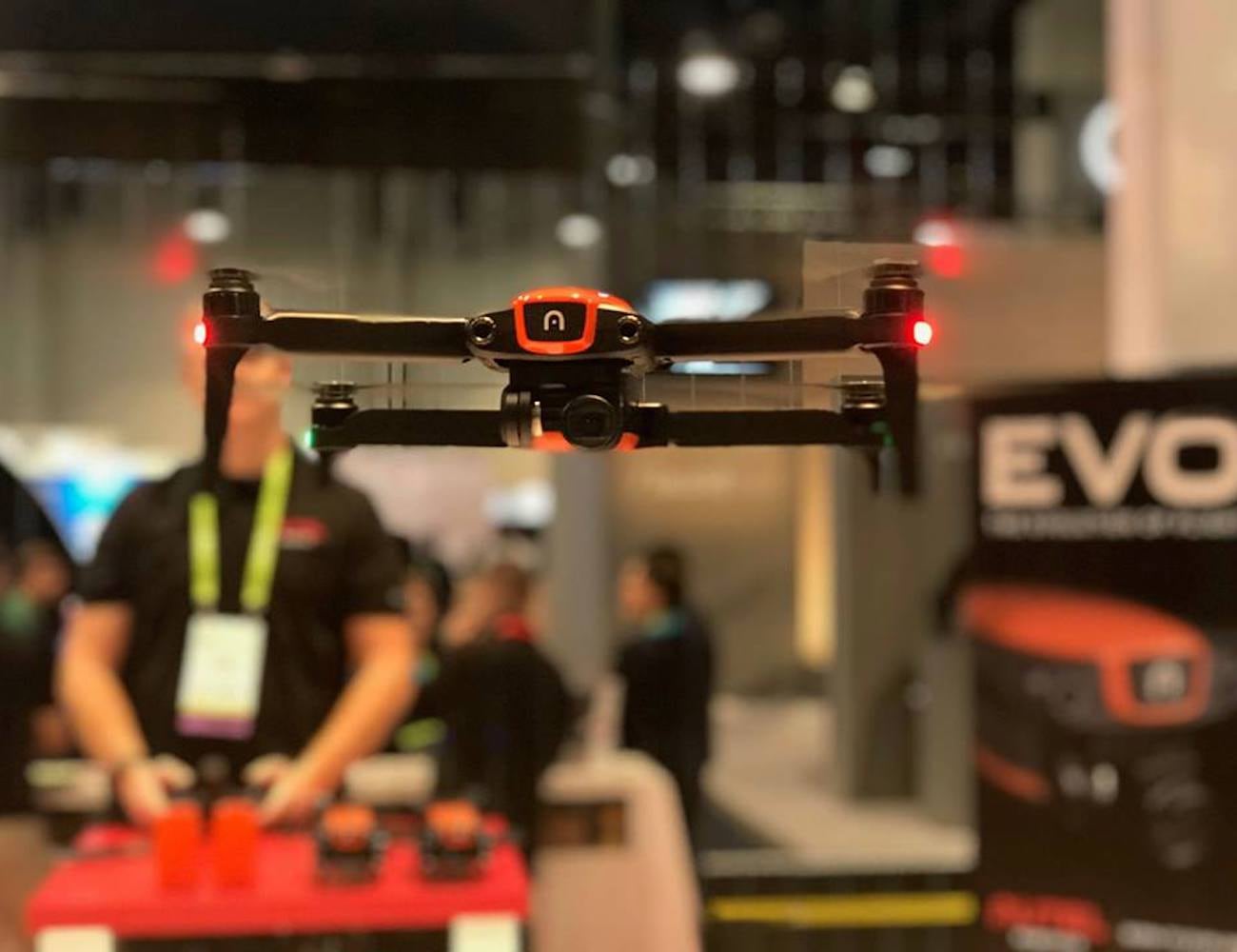 Autel Robotics，EVO，UAV，orange，fold，