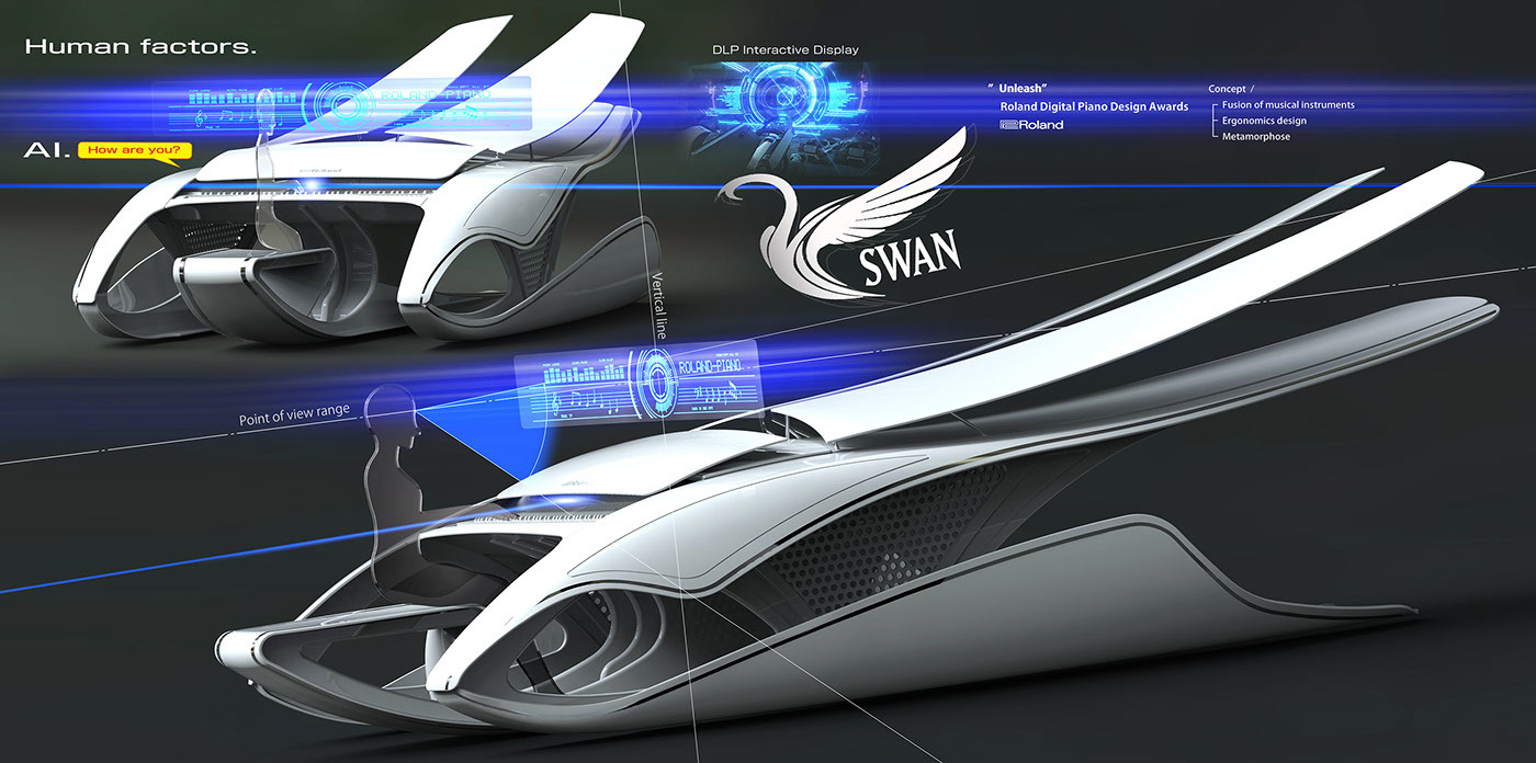 Music Design，Beautiful design，Exaggeration and uniqueness，visual impact ，product design，