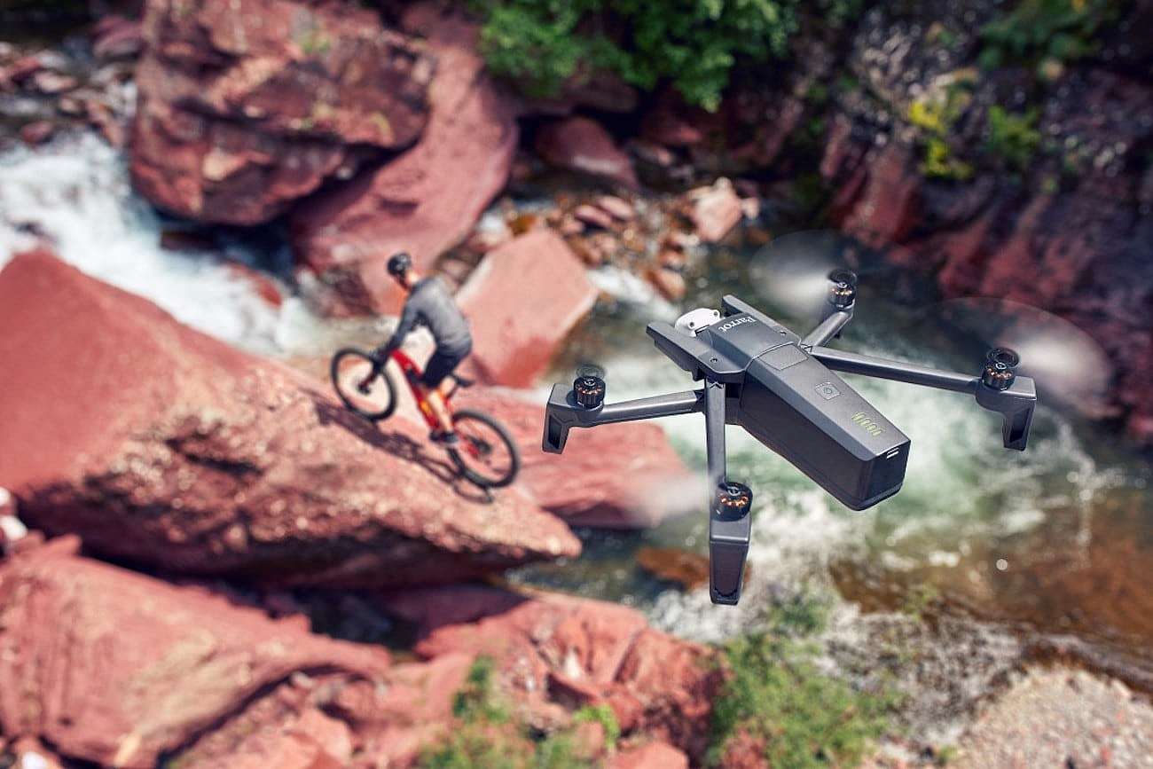 UAV，black，Anafi，4K HDR，