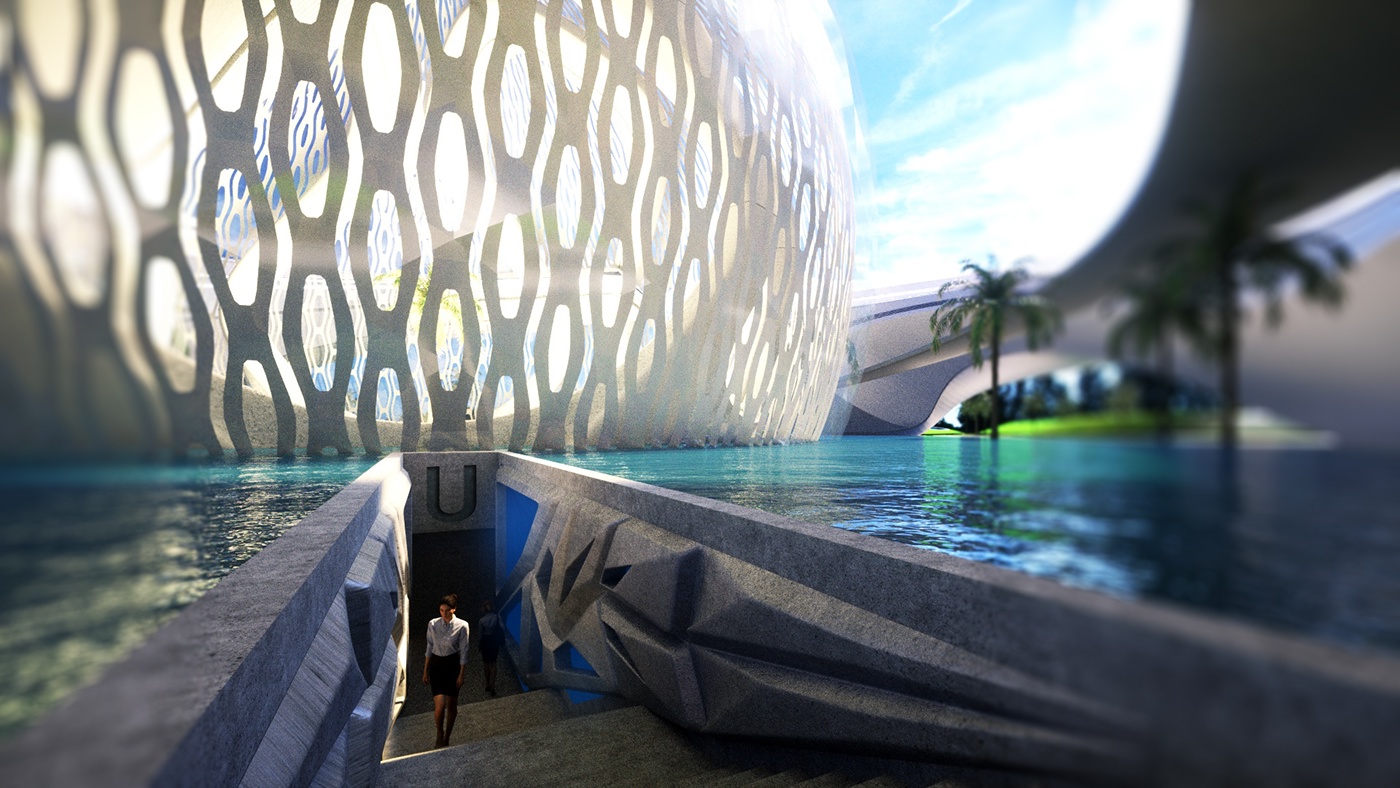 Architectural design，industrial design，Learning Center，concept，Architecture，