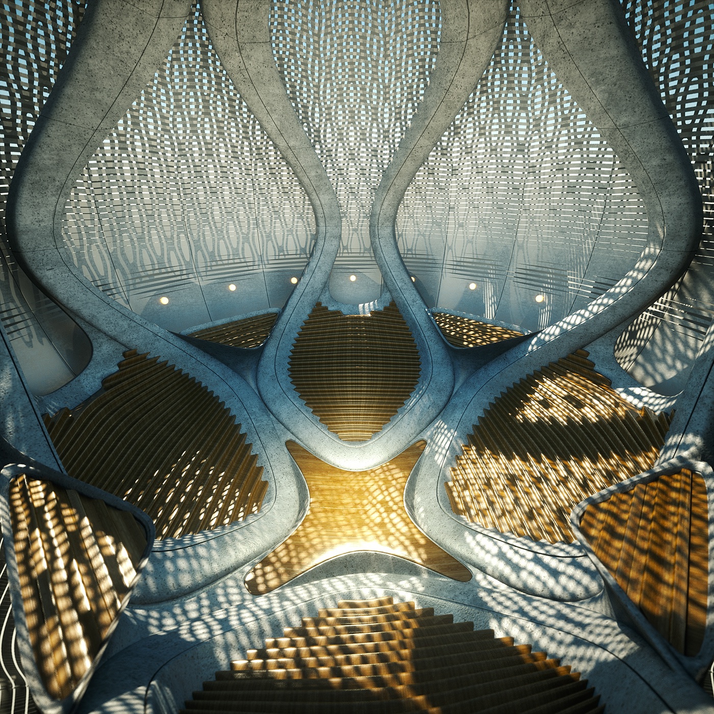 Architectural design，industrial design，Learning Center，concept，Architecture，