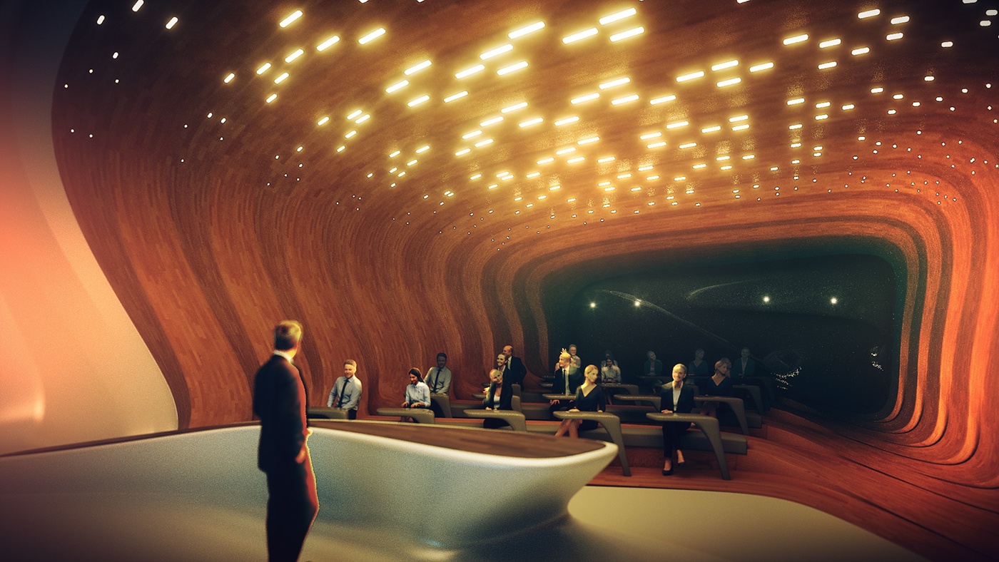 Architectural design，industrial design，Learning Center，concept，Architecture，