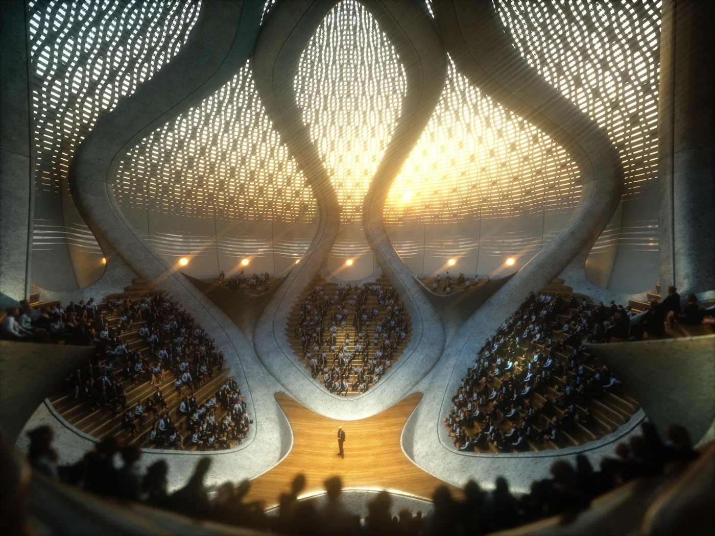 Architectural design，industrial design，Learning Center，concept，Architecture，