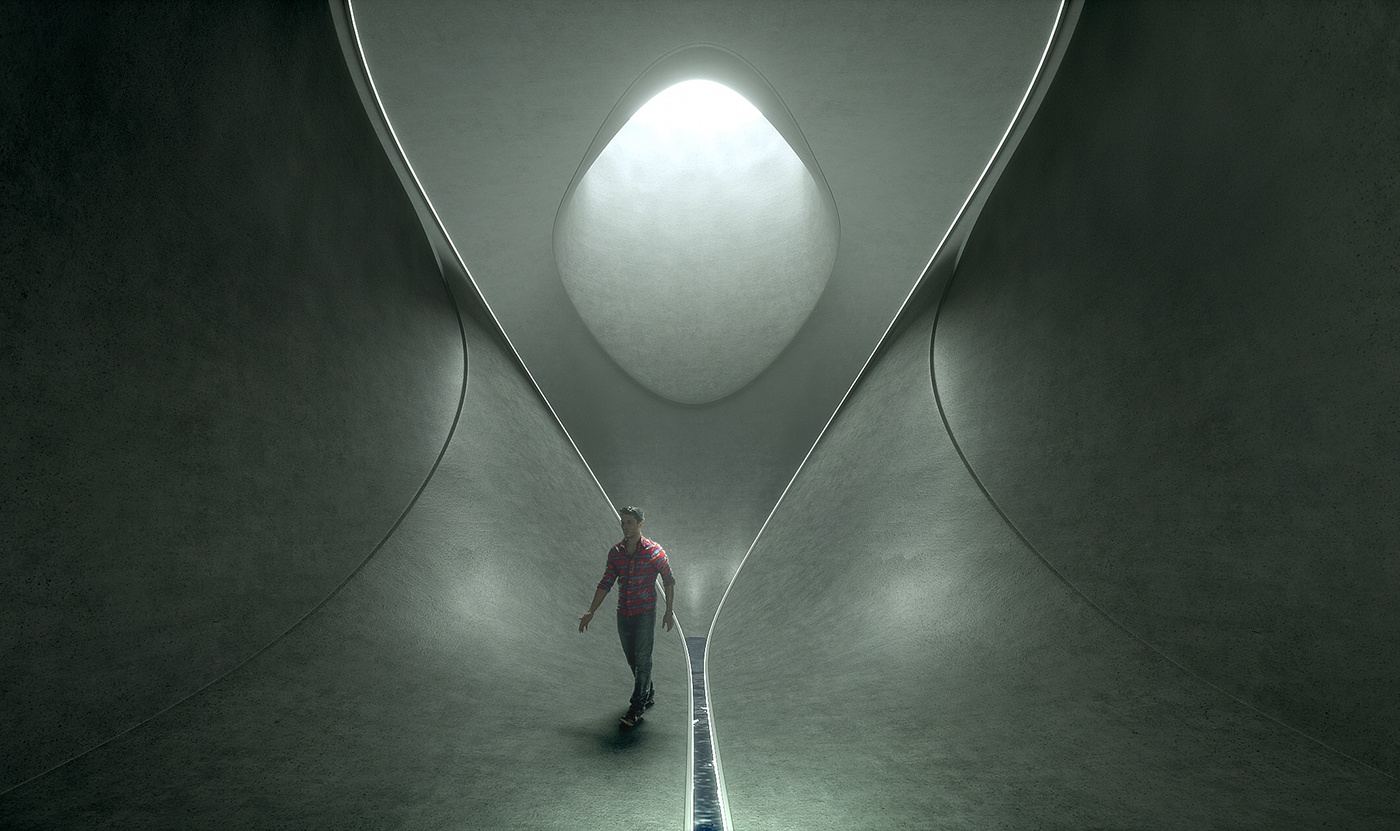 Architectural design，industrial design，Learning Center，concept，Architecture，